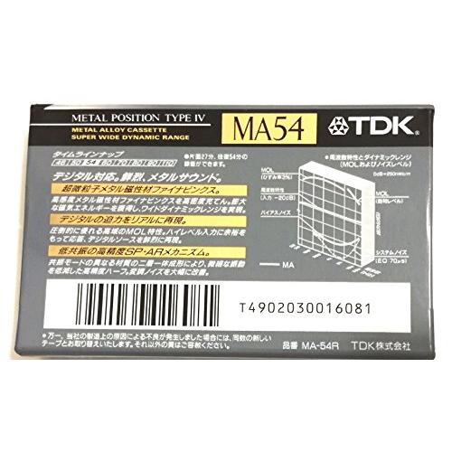 TDK メタルテープ MA 54分 MA-54R :s-4902030016081-20230117