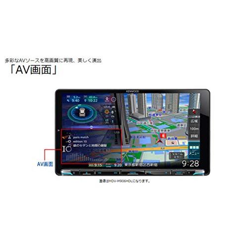 ケンウッド カーナビ 彩速ナビ 7型 MDV-M906HD 専用ドラレコ連携 無料地図更新 フルセグ Bluetooth Wi-Fi Android - 4