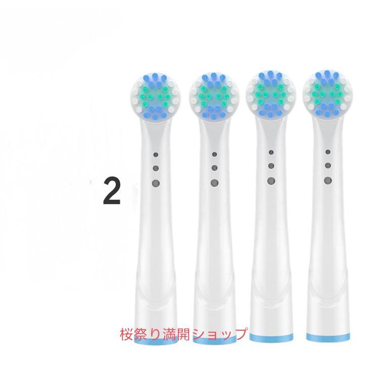 Braun Oral-B  オーラルB 柔らかめ やわらかめ極細毛 極細毛ブラシ×4 替えブラシ オーラルビー oralb 交換ブラシ 交換歯ブラシ｜sakuramaturimankai｜03