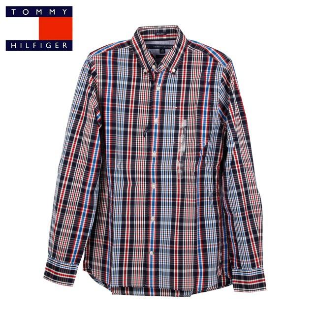 50%OFF TOMMY HILFIGER/ L/S CHECK SHIRT 長袖 チェックシャツ /正規店購入/条件付き送料無料｜sakuramoon