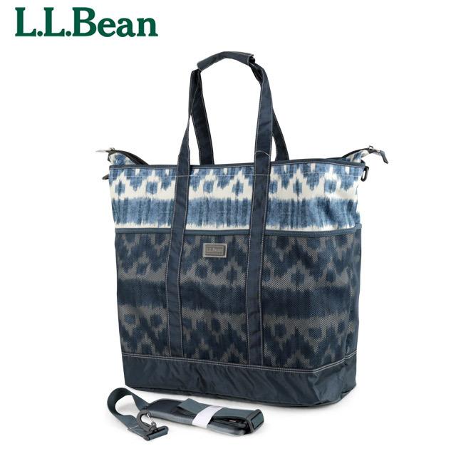 50%OFF エルエルビーン L.L.Bean L size Tote Bag トートバッグ ナイロントート ショートハンドル ブルー