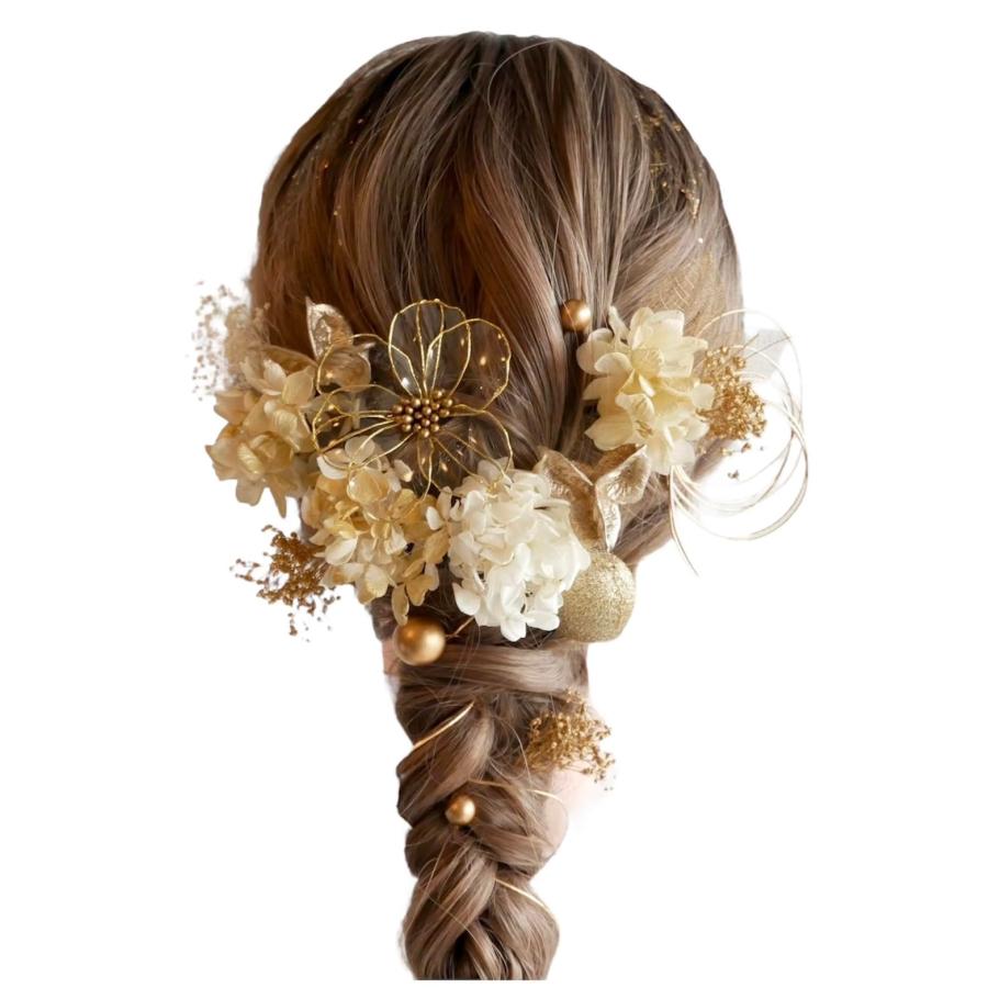 髪飾り 成人式 アメリカンフラワー 2点オーダー料金【pandamama】 楽天市場】【販売商品 / 同梱専用】髪飾り(アメリカンフラワー