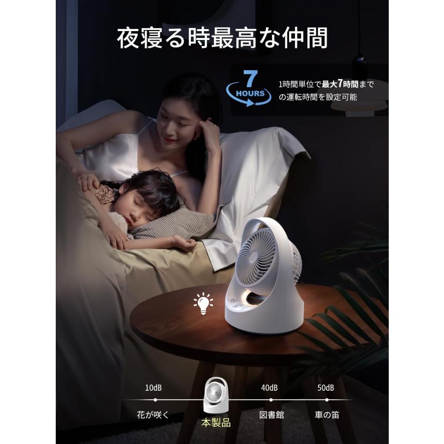 サーキュレーター 扇風機 兼用【2025年夏新モデル・充電式・節電
