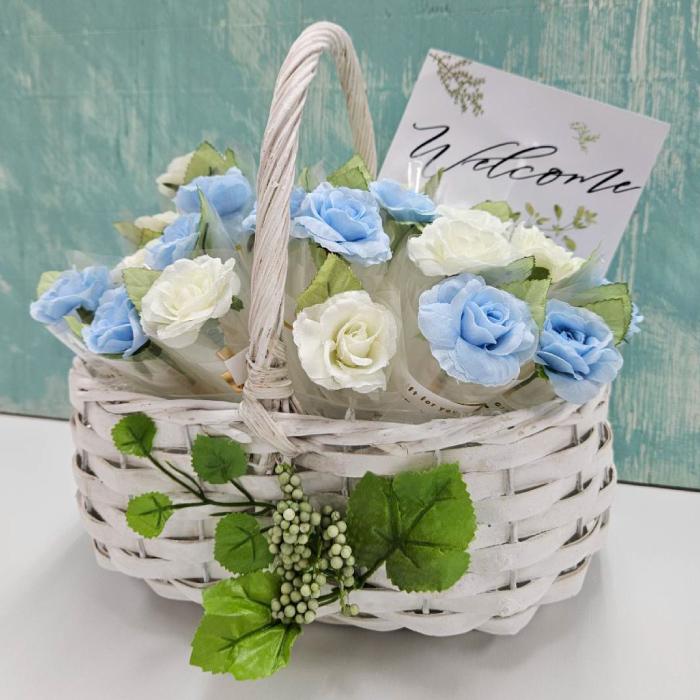 ブランスィーニー耳かき30本セット バスケット付 景品 粗品 販促品