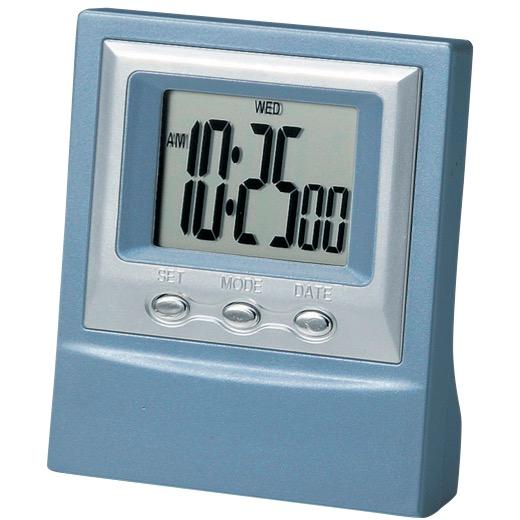 1個198円送料無料　メタルカラー　デスククロック240個セット　　時計 置き時計 デスククロック アラーム カレンダー 景品 粗品 ギフト プチギフト ノベルティー_2
