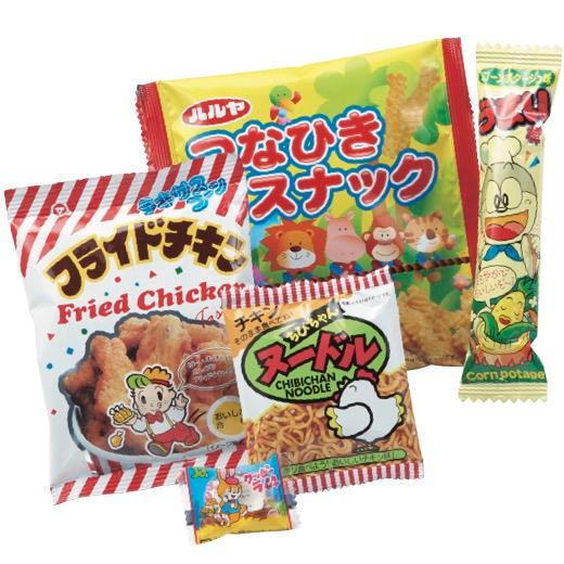 1個あたり158円送料無料 おやつ大集合お菓子5点セット80セット 1個あたり158円送料無料 おやつ大集合お菓子5点セット80セット