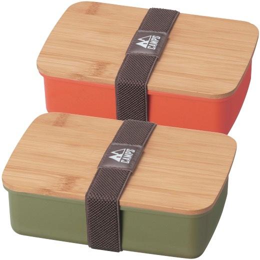 キャンプス ナチュラルフードボックス 景品 粗品 弁当箱 ハイキング