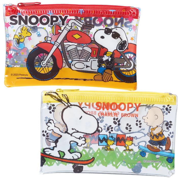 スヌーピークリアポーチ スヌーピー クリア ポーチ 景品 粗品