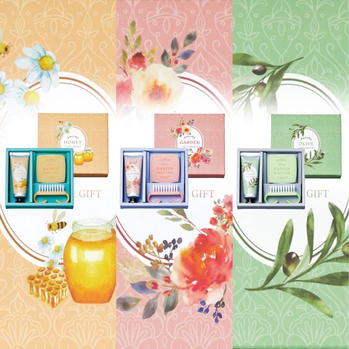 ラベール ハンドケアギフト ハンドクリーム 石鹸 ブラシ ケア用品 景品