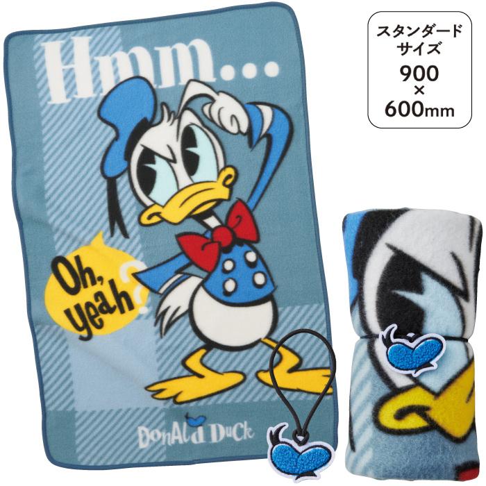 1個368円送料無料 ミッキー＆ドナルドワッペン付ブランケット 72枚