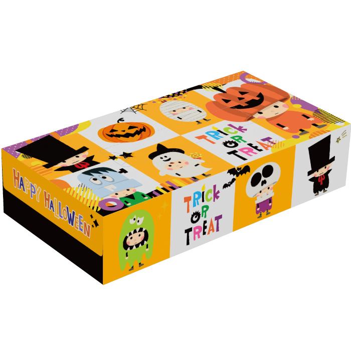 ハッピーハロウィンBOXティッシュ60セット(300個) 粗品 プチギフト