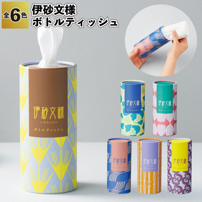 伊砂文様ボトルティッシュ 粗品 プチギフト ギフト 伝統柄 和モダン 和