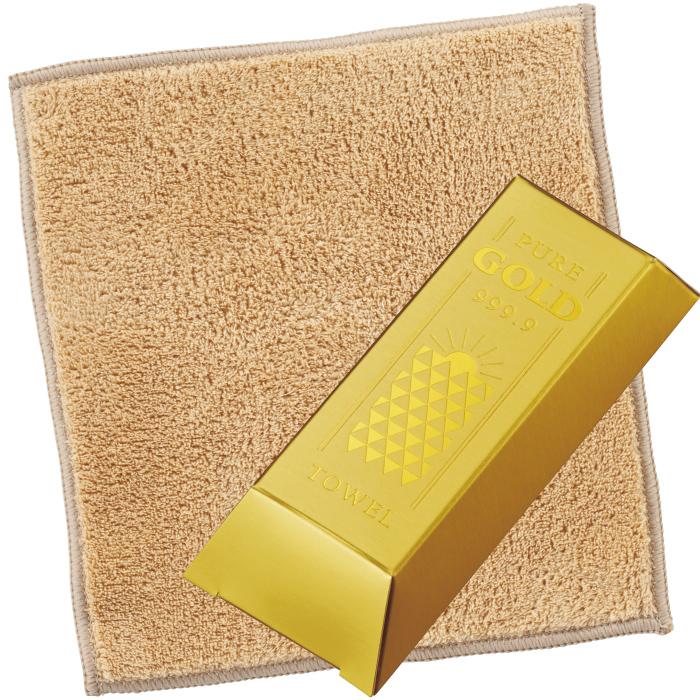BABYL タオル 金 GOLD ゴールド LV ゴージャスゴールドバータオル 粗品 プチギフト ギフト ゴールド 金