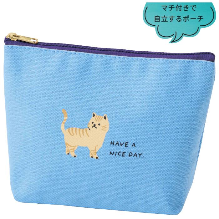 キャット タイム ポーチ ポーチ アニマル 猫 粗品 景品 プチギフト