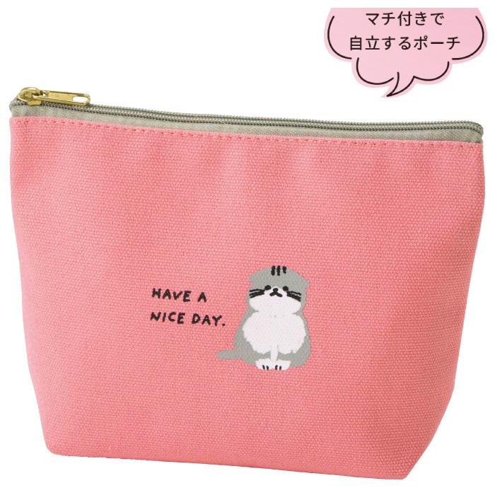 キャット タイム ポーチ ポーチ アニマル 猫 粗品 景品 プチギフト