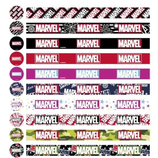 マーベル　マスキングテープ　　景品 粗品 プチギフト marvel 文具 装飾 手帳｜sakuranboya｜02