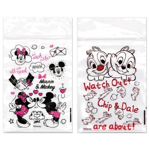 ディズニーチャック付きビニール袋20枚セット 景品 粗品 イベント お