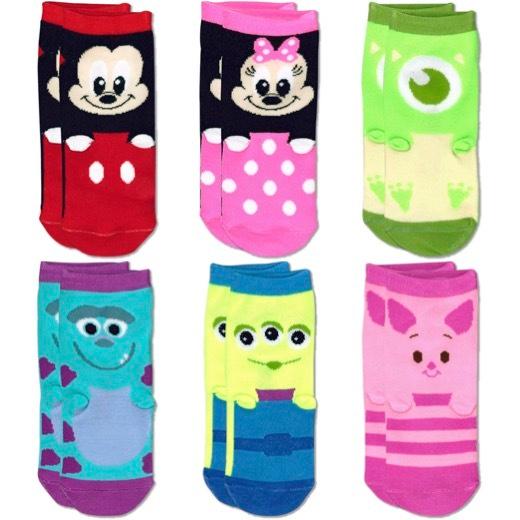 ディズニー手付き靴下 景品 粗品 ミッキー ミニー 19cm 24cm キッズ