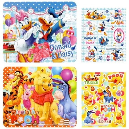ディズニーカラフルパズル シールセット 景品 粗品 知育玩具 おもちゃ ミッキー プーさん 24ピース Sy 3522 景品ストア 通販 Yahoo ショッピング