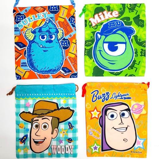 Disney（ディズニー） ディズニー顔柄ミニ巾着袋3 景品 粗品 給食袋