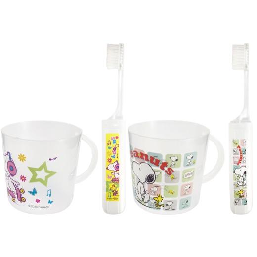 SNOOPY スヌーピー コップ＆歯ブラシセット 子供会 景品 粗品