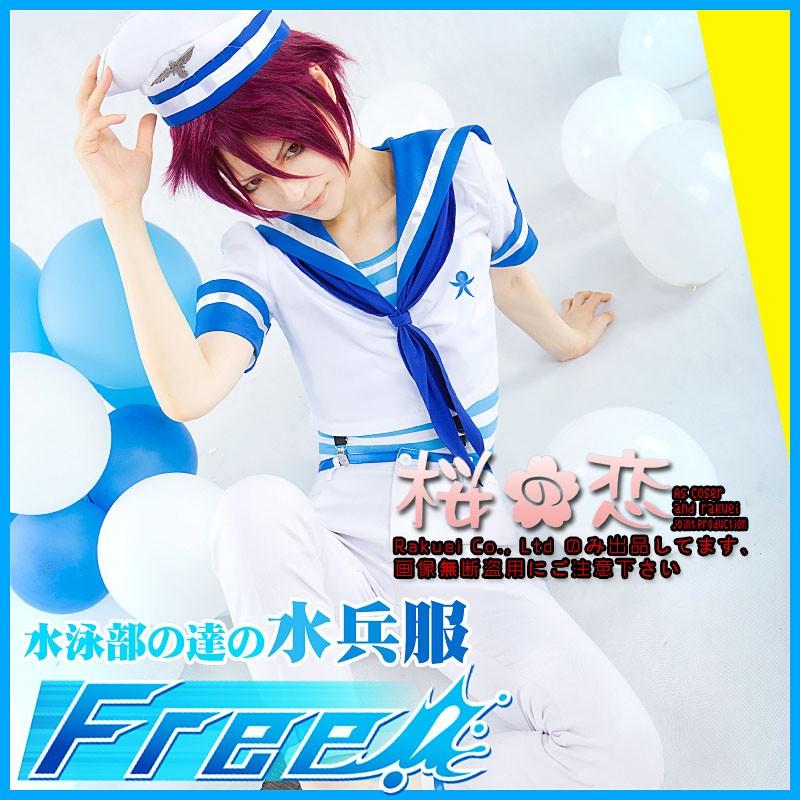 CoSTUME NATIONAL コスプレ衣装 Free!男子水泳部 七瀬遥 CoSTUME NATIONAL コスプレ衣装 Free!男子水泳部 七瀬遥