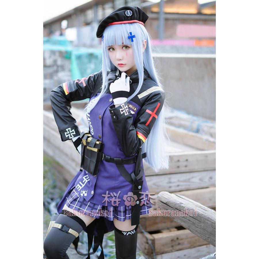 ドールズフロントライン 少女前線 Hk416 風 戦闘服 コスプレ衣装 しょうじょぜんせん コスチューム コミケイベント 変装hhc189 Hhc189 桜の恋 通販 Yahoo ショッピング