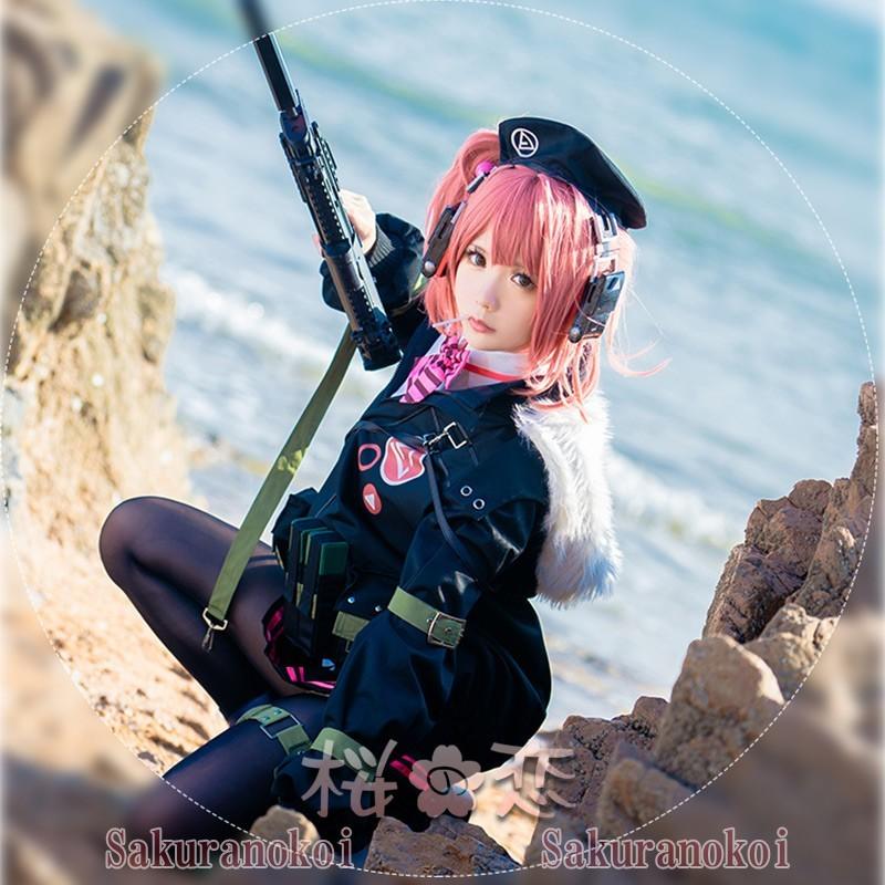 ドールズフロントライン 少女前線 Mp7 風 戦闘服 コスプレ衣装 しょうじょぜんせん コスチューム コミケイベント 変装hhc191 Hhc191 桜の恋 通販 Yahoo ショッピング