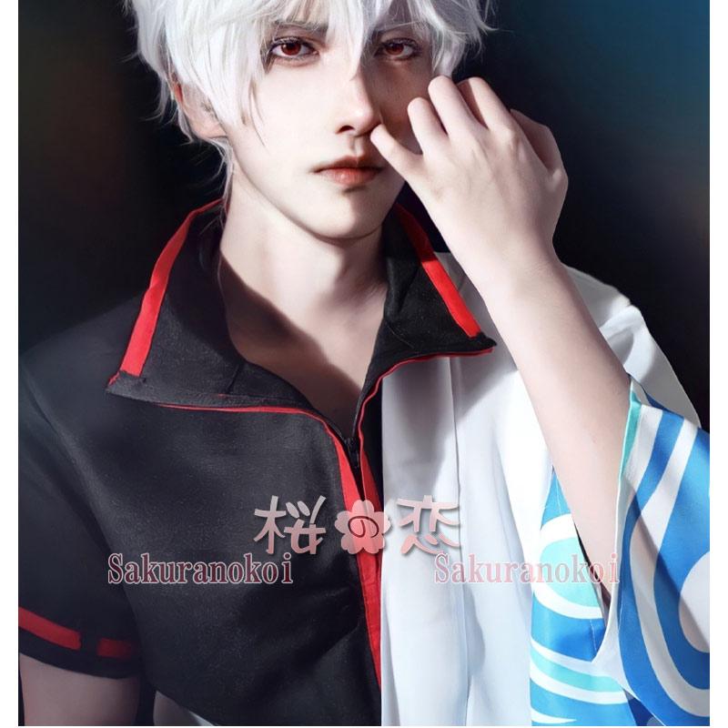 受賞記念セール コスプレ衣装 銀魂 ぎんたま 銀魂 坂田銀時 コスチューム Cosplay 服コスプレ衣装 銀魂 坂田銀時 Hqy02 Hqy02 桜の恋 通販 Yahoo ショッピング