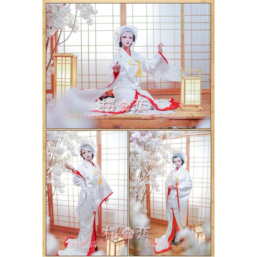Identityv アイデンティティ 第五人格 コスプレ衣装 白無垢 芸者 美智子 風 仮装 変装 コスチューム イベントjnc049 Jnc049 桜の恋 通販 Yahoo ショッピング