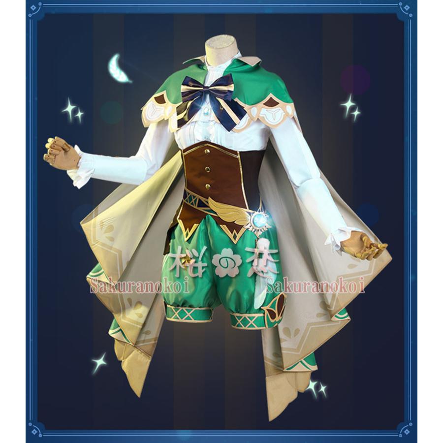 【爆買WEEK P10倍+11倍】原神 げんしん genshin ウェンティ コスプレ 衣装 cosplay イベント パーティー コスチューム 変装 仮装 mg023_4