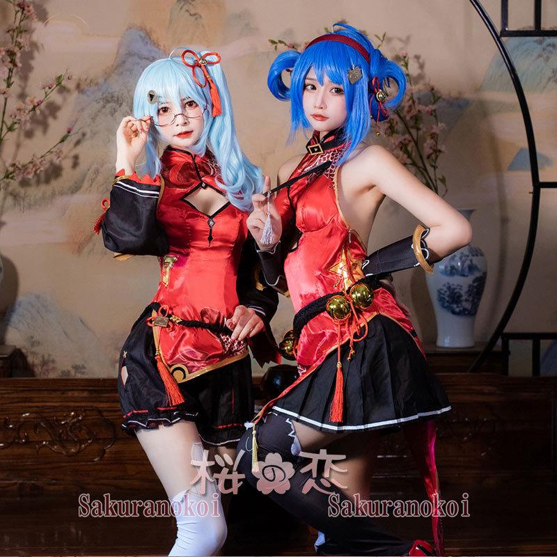 Bilibili 2233娘 19年 新年チャイナドレス コスプレ衣装 仮装 パーティー イベント Mg069 Mg069 桜の恋 通販 Yahoo ショッピング