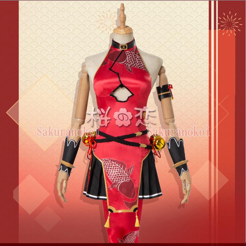 Bilibili 2233娘 19年 新年チャイナドレス コスプレ衣装 仮装 パーティー イベント Mg069 Mg069 桜の恋 通販 Yahoo ショッピング