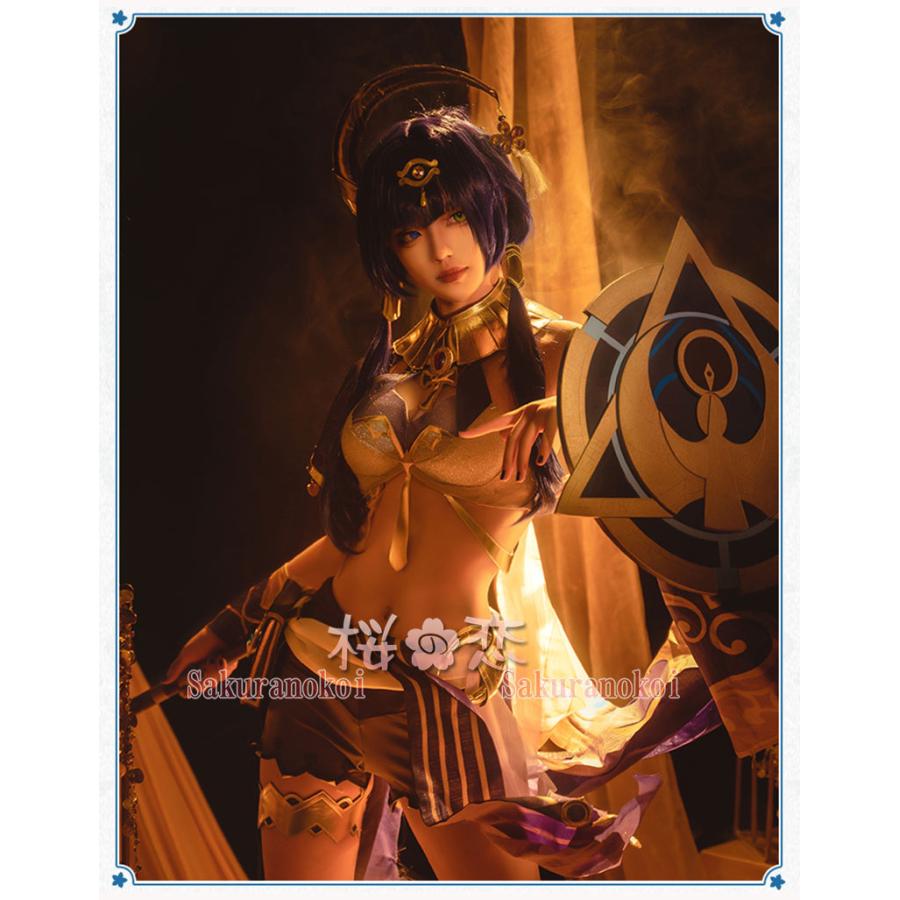 原神 げんしん genshin キャンディス コスプレ 衣装 スメール コスチューム コミケ 衣装 cosplay イベント パーティー コスチューム mg160_3