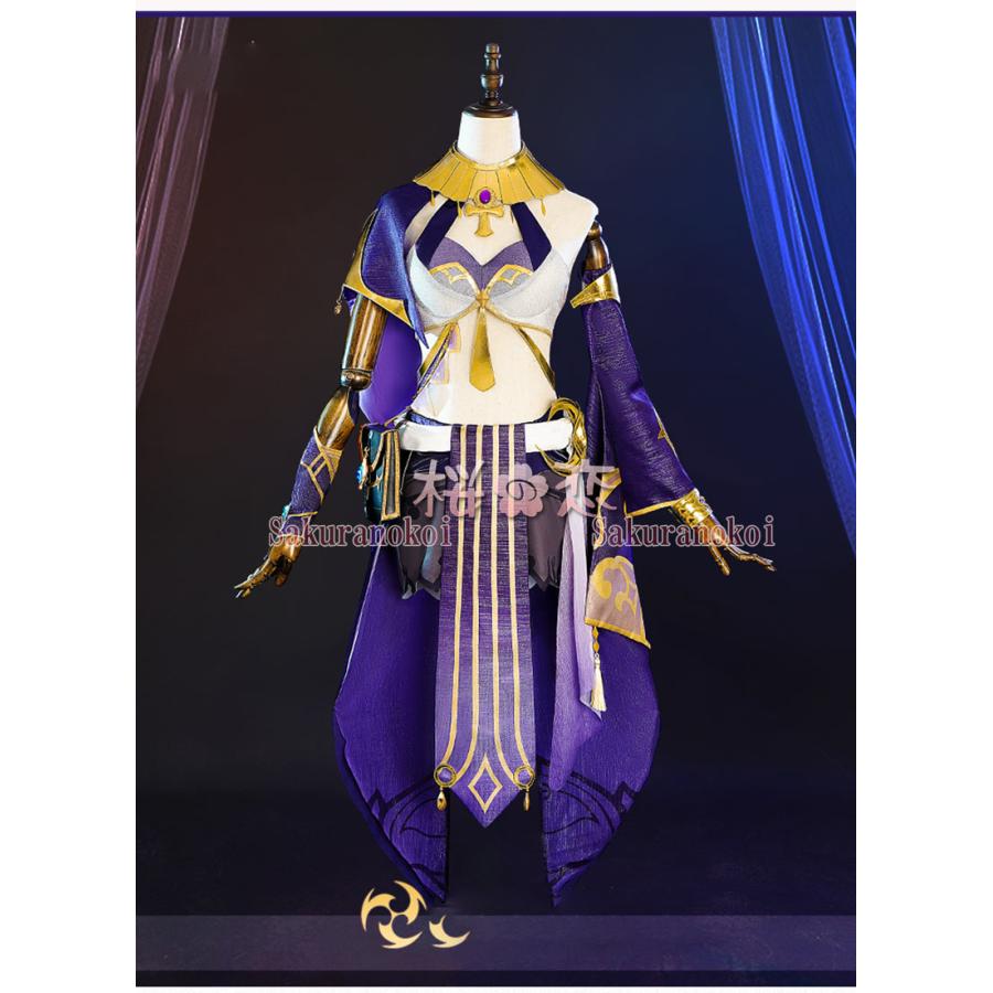 原神 げんしん genshin キャンディス コスプレ 衣装 スメール コスチューム コミケ 衣装 cosplay イベント パーティー コスチューム mg160_4