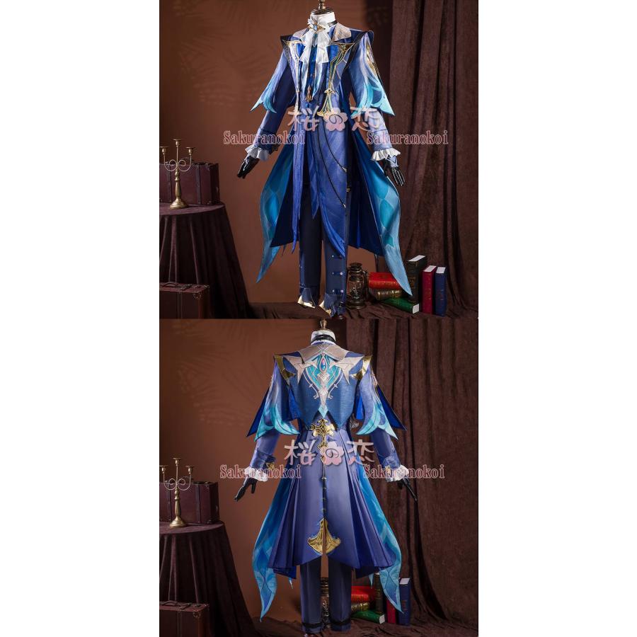 原神 げんしん genshin ヌヴィレット Neuvillette コスプレ 衣装