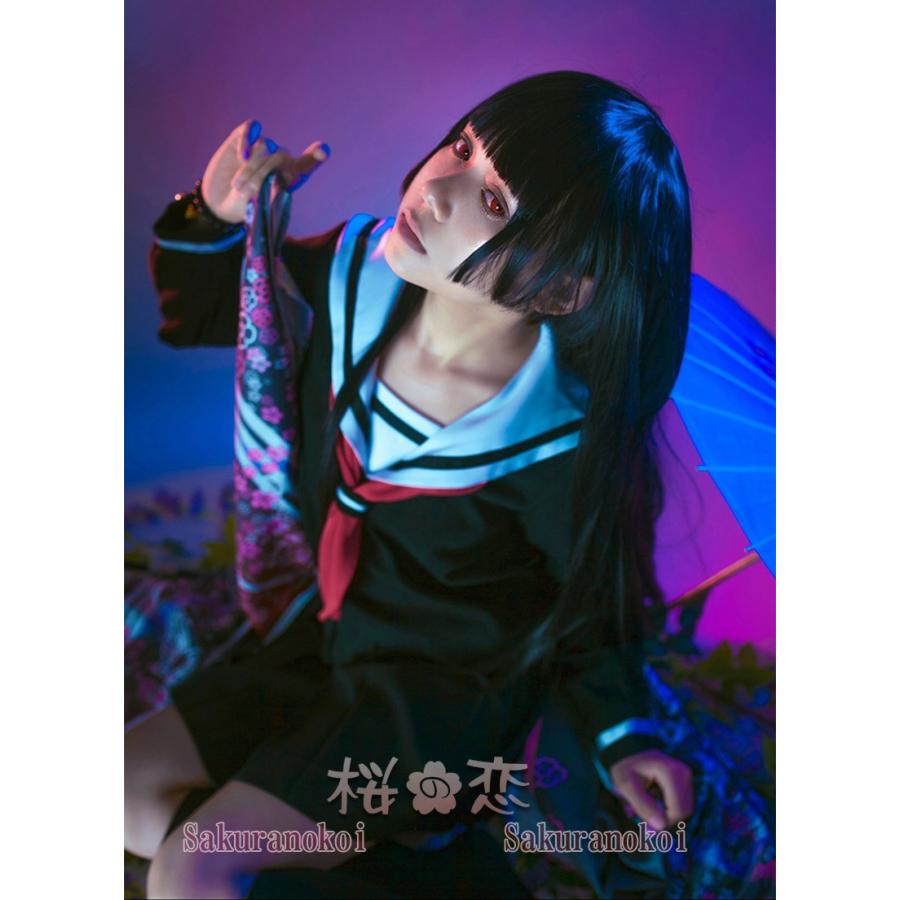 地獄少女 風 閻魔あい 風 コスプレ衣装 制服 イベント コスチュームscm018 Scm018 桜の恋 通販 Yahoo ショッピング