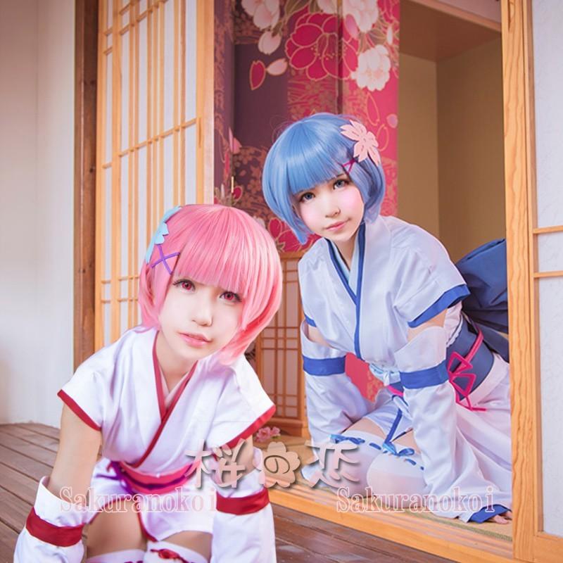 Re ゼロから始める異世界生活 レム ラム 風コスプレ衣装 Cosplay イベント パーティー コスチュームuw112 Uw112 桜の恋 通販 Yahoo ショッピング