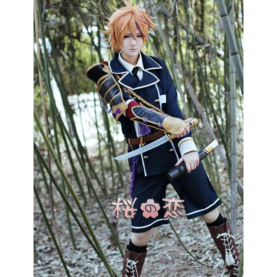 刀剣乱舞 コスプレ衣装 後藤 藤四郎 外番 風 とうけんらんぶ イベント パーティー コスチューム 変装 靴 道具 ウィッグ アニメ Uw140 Uw140 桜の恋 通販 Yahoo ショッピング