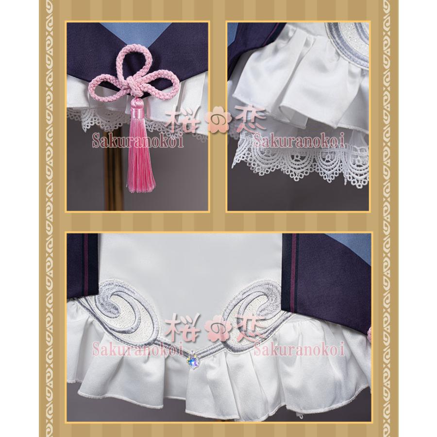 【爆買WEEK P10倍+11倍】原神 げんしん genshin 雲菫 ウンキン コスプレ 衣装 cosplay イベント パーティー コスチューム 変装 仮装 uw1583_12