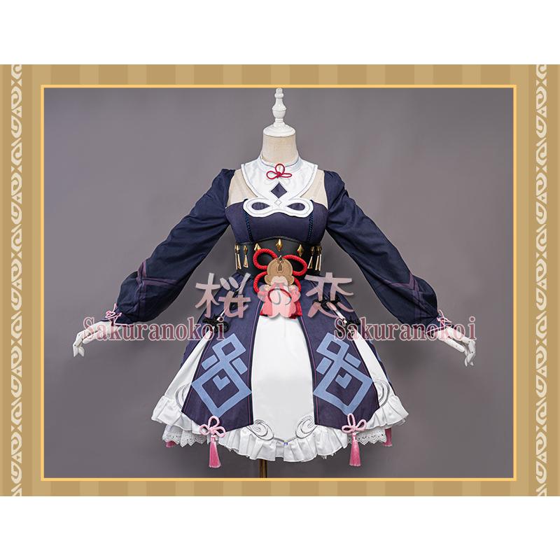 【爆買WEEK P10倍+11倍】原神 げんしん genshin 雲菫 ウンキン コスプレ 衣装 cosplay イベント パーティー コスチューム 変装 仮装 uw1583_3