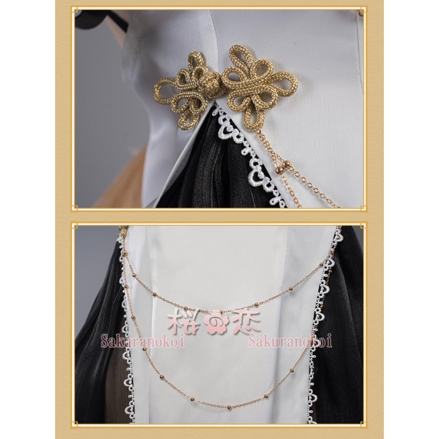 【爆買WEEK P10倍+11倍】原神 げんしん genshin 凝光 ぎょうこう メイド コスプレ 衣装 cosplay イベント パーティー コスチューム 変装 仮装 uw1640_11