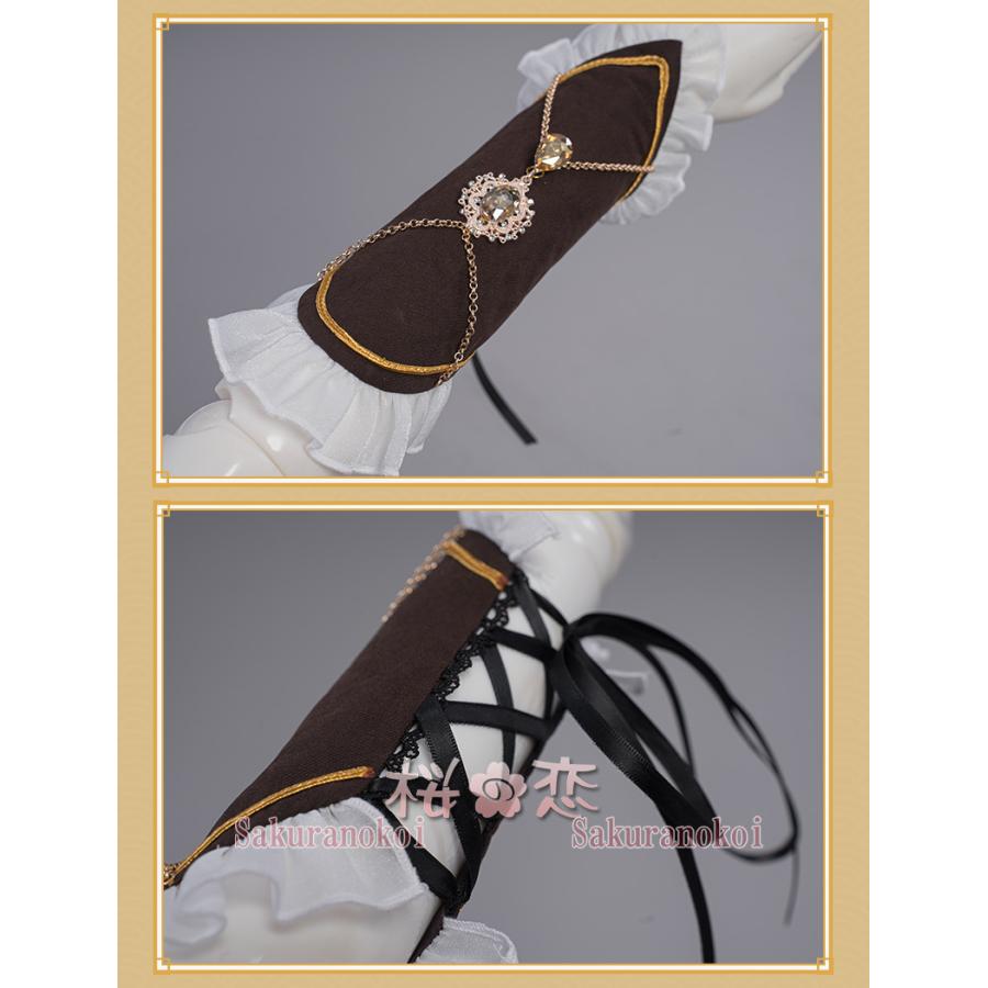 【爆買WEEK P10倍+11倍】原神 げんしん genshin 凝光 ぎょうこう メイド コスプレ 衣装 cosplay イベント パーティー コスチューム 変装 仮装 uw1640_16