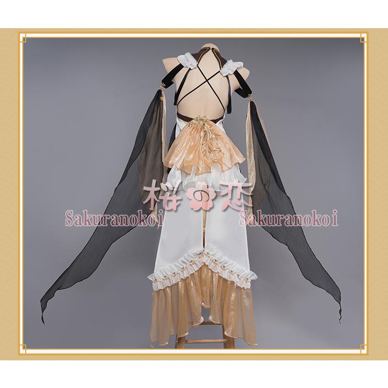 【爆買WEEK P10倍+11倍】原神 げんしん genshin 凝光 ぎょうこう メイド コスプレ 衣装 cosplay イベント パーティー コスチューム 変装 仮装 uw1640_5