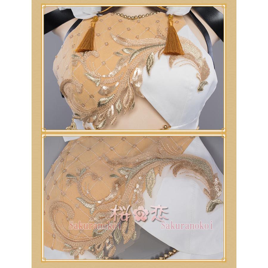【爆買WEEK P10倍+11倍】原神 げんしん genshin 凝光 ぎょうこう メイド コスプレ 衣装 cosplay イベント パーティー コスチューム 変装 仮装 uw1640_8