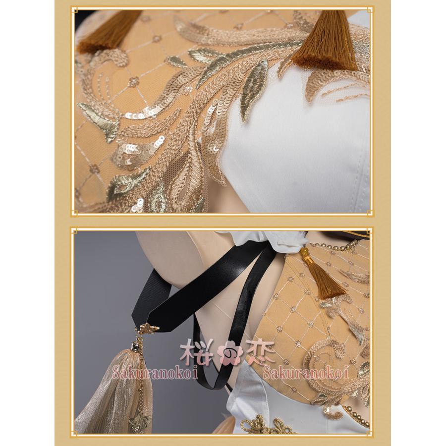 【爆買WEEK P10倍+11倍】原神 げんしん genshin 凝光 ぎょうこう メイド コスプレ 衣装 cosplay イベント パーティー コスチューム 変装 仮装 uw1640_9