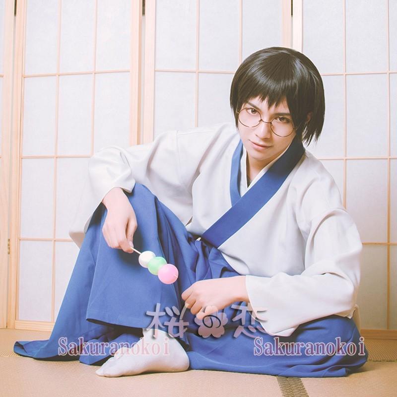 銀魂 コスプレ衣装 ぎんたま 志村新八 しむらしんぱち コスチューム Uw503 Uw503 桜の恋 通販 Yahoo ショッピング