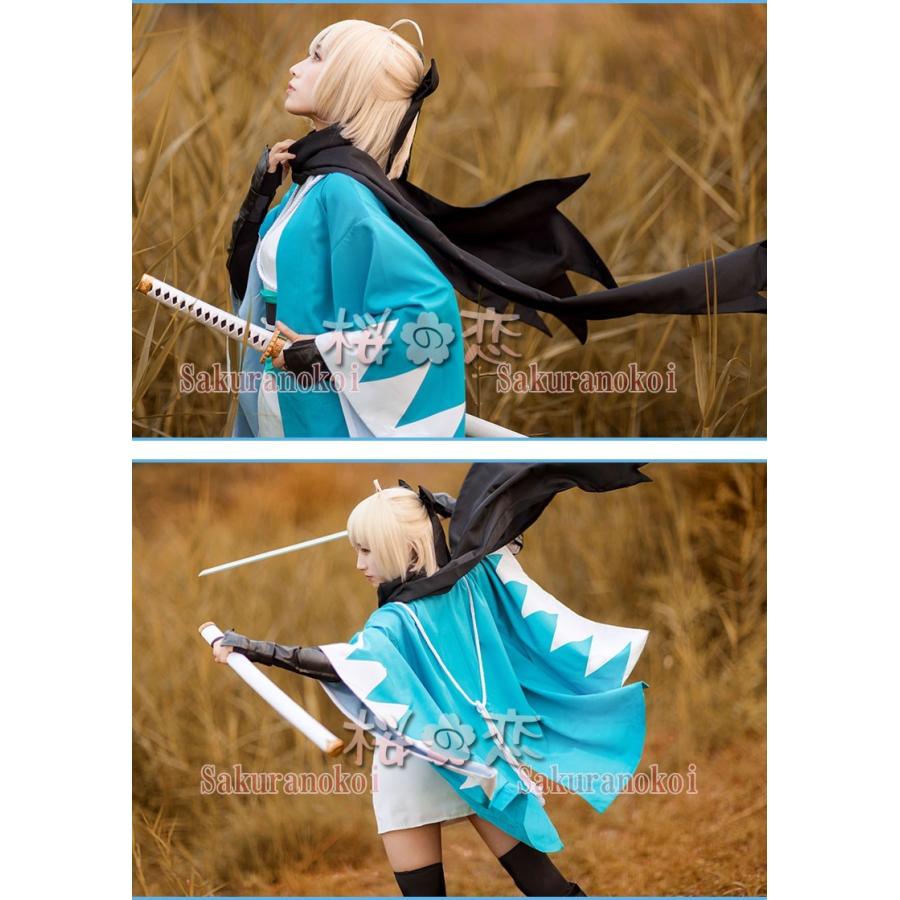 Fate Grand Order コスプレ フェイト グランドオーダー 沖田 総司 風 おきた そうじ コスプレ衣装 Fgo 演出服 制服 アニメuw514 Uw514 桜の恋 通販 Yahoo ショッピング
