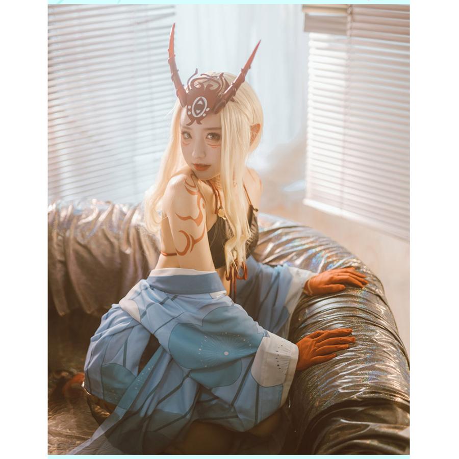 Fate Grand Order コスプレ 茨木童子 風 水着 いばらきどうじ フェイト グランドオーダー コスプレ衣装 Fgo 演出服 アニメuw645 Uw645 桜の恋 通販 Yahoo ショッピング