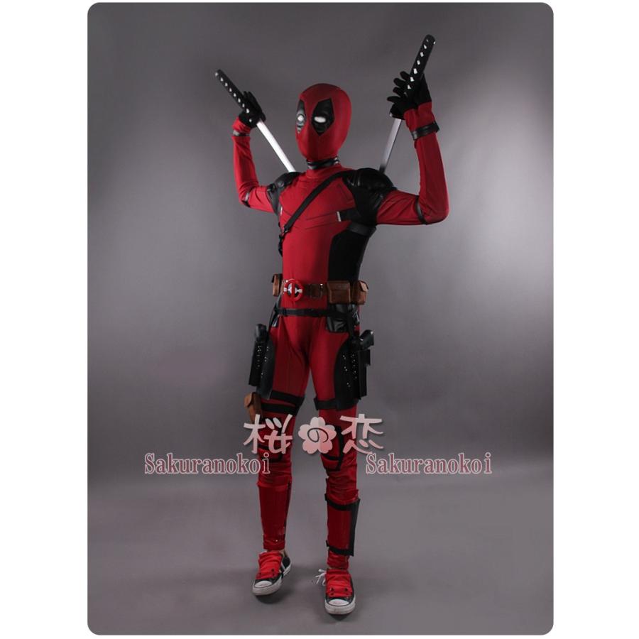 デッドプール コスプレ衣装 Deadpool コスチューム ハロウィン 文化祭 コミケ イベント仮装 Uw649 Uw649 桜の恋 通販 Yahoo ショッピング